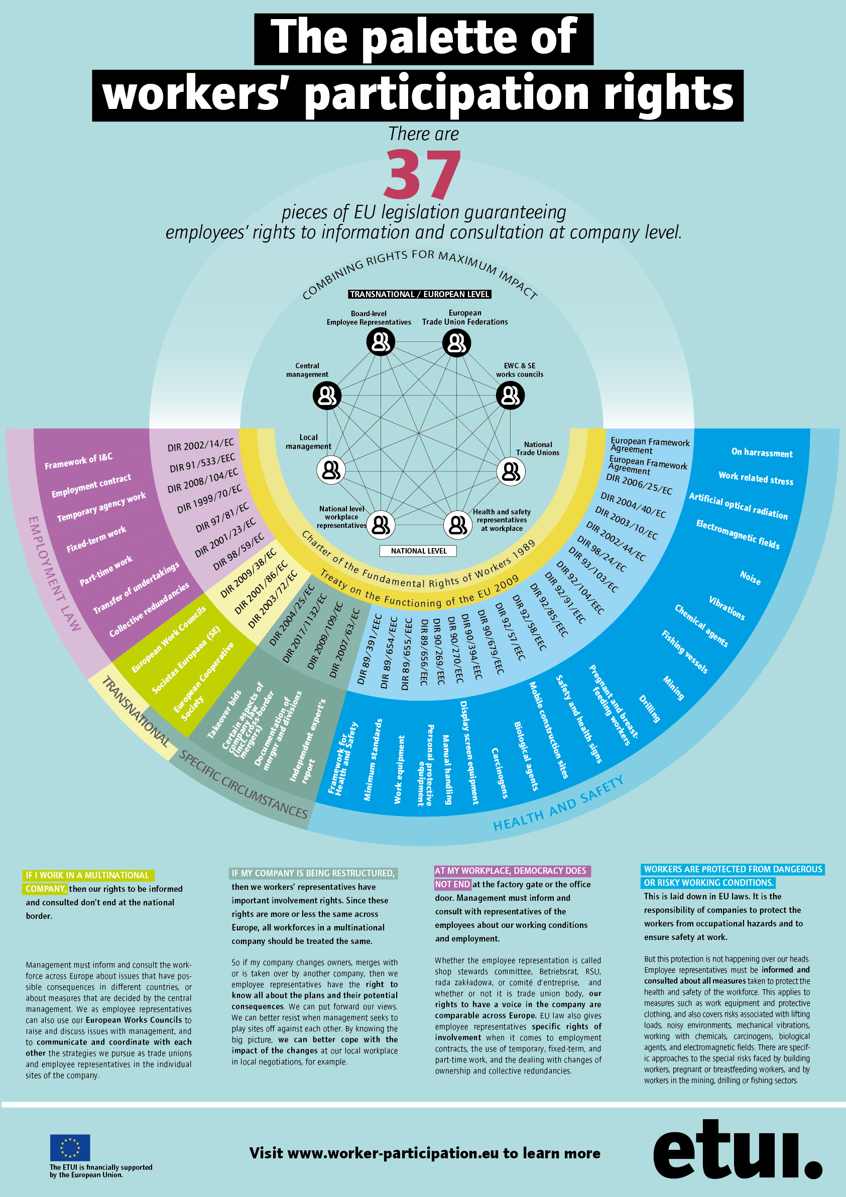 The Palette of workers' participation rights