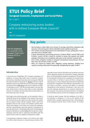 Company restructuring across borders: with or without European Works Councils?